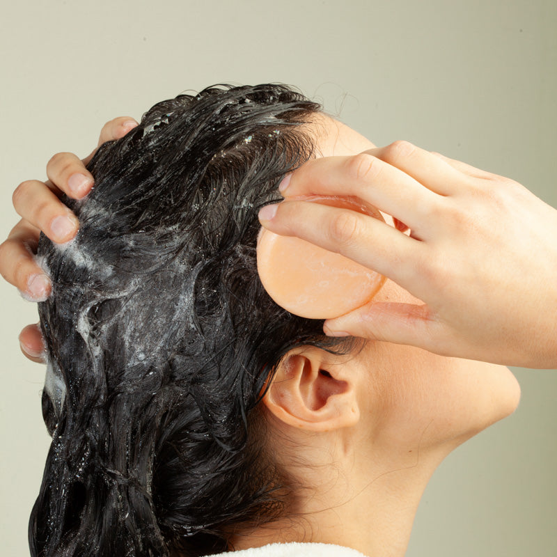 Rice Protein Shampoo Bar for Hair Growth - Mango & Papaja
