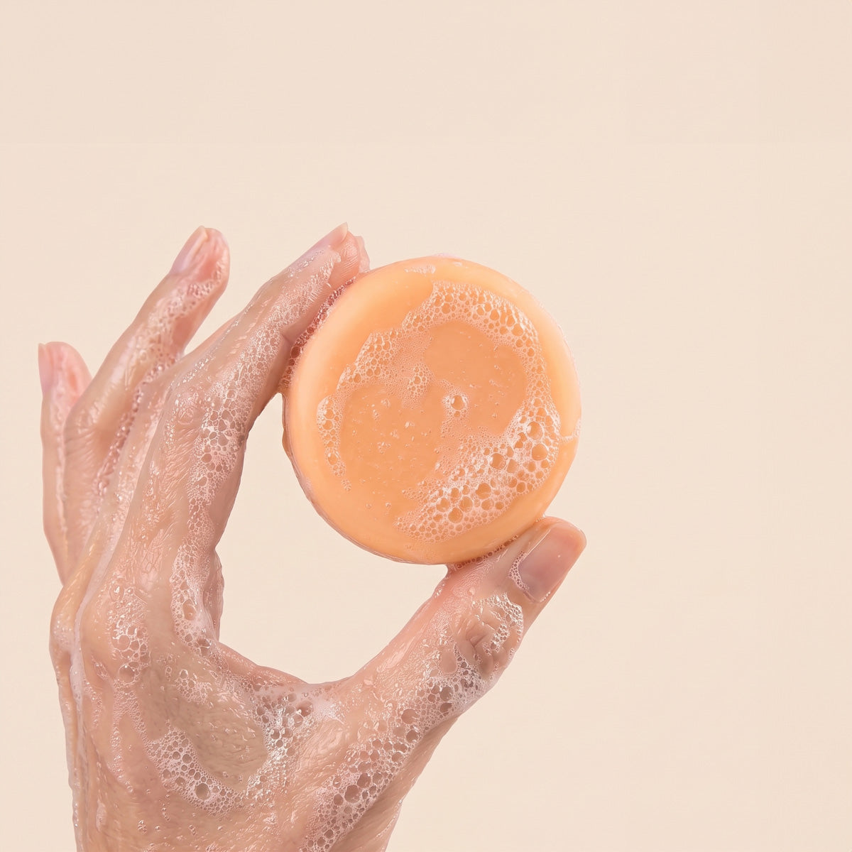 Rice Protein Shampoo Bar for Hair Growth - Mango & Papaja