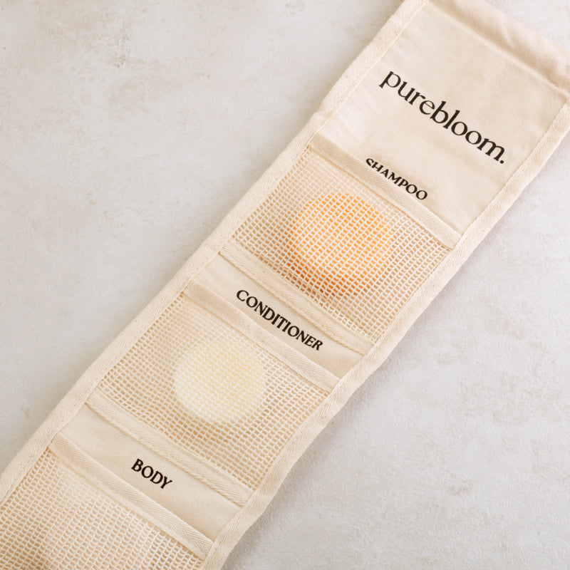 Οργανωτής μπάρας από βαμβάκι και μπαμπού