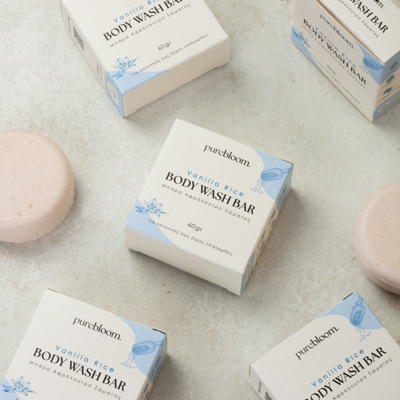 Vanilla Rice Body Wash Bar